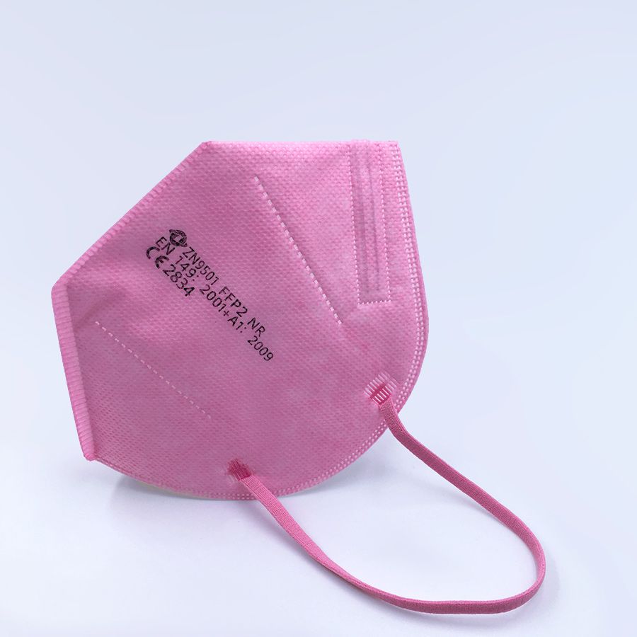 Mascarilla FFP2 Rosa. Compruébalo